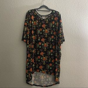LLR Floral Irma tunic top